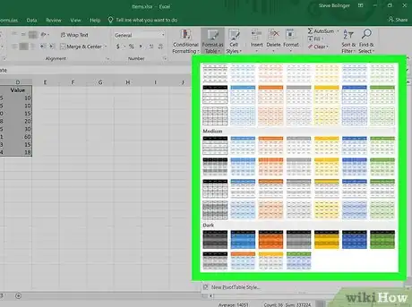 Imagen titulada Highlight Every Other Row in Excel Step 24