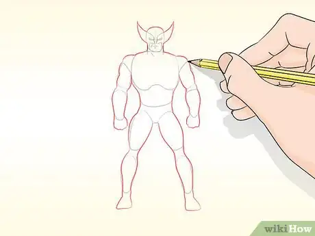 Imagen titulada Draw Wolverine Step 11