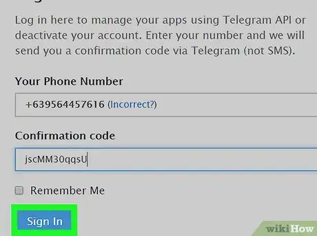 Imagen titulada Delete a Telegram Account on PC or Mac Step 6