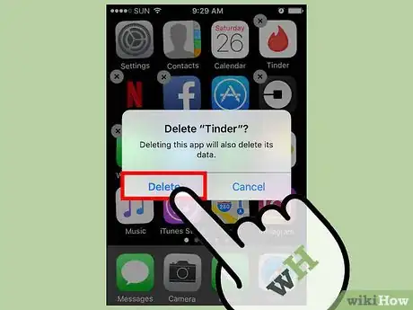 Imagen titulada Deactivate Tinder Account Using iOS Devices Step 13
