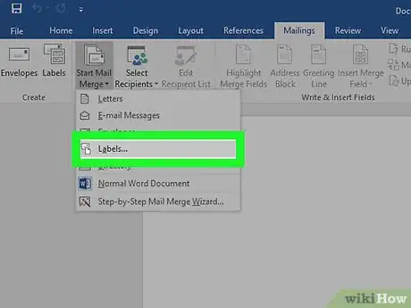 Imagen titulada Create Labels in Microsoft Word Step 23