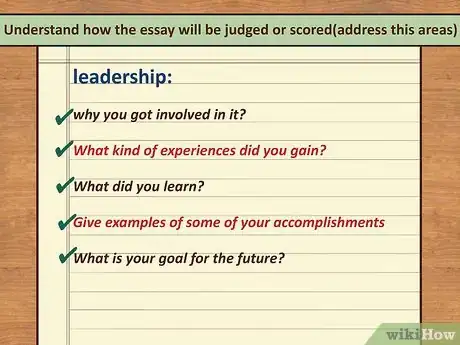 Imagen titulada Write a Scholarship Essay on Leadership Step 4