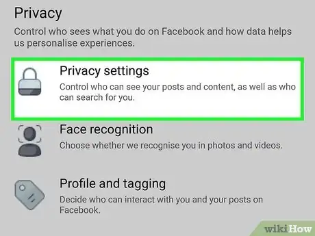 Imagen titulada Hide Mutual Friends on Facebook on Android Step 5