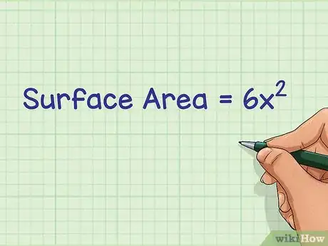 Imagen titulada Find the Volume of a Cube from Its Surface Area Step 1