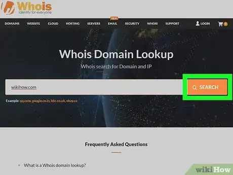 Imagen titulada Find Out Who Registered a Domain Step 3