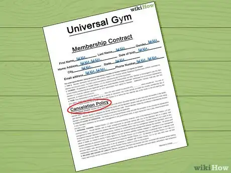 Imagen titulada Get out of a Gym Contract Step 2