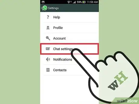 Imagen titulada Change the Font Size on WhatsApp Step 8