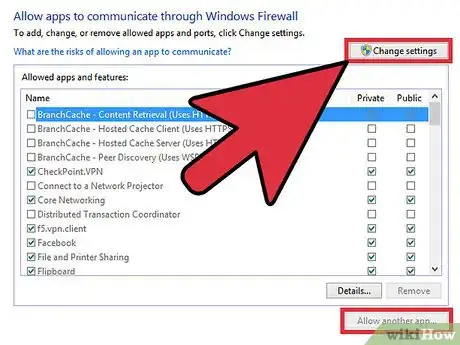 Imagen titulada Add Exceptions to Windows 8 Firewall Step 4