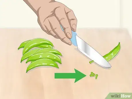 Imagen titulada Eat Sugar Snap Peas Step 1