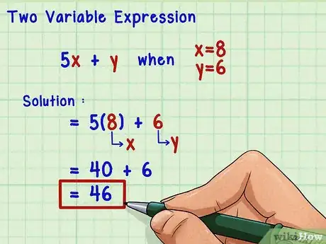 Imagen titulada Evaluate an Algebraic Expression Step 7