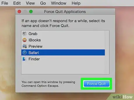 Imagen titulada Force Quit an Application in Mac OS X Step 7
