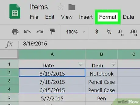 Imagen titulada Highlight Duplicates on Google Sheets on PC or Mac Step 4