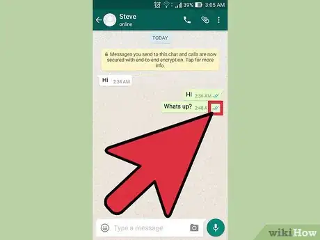 Imagen titulada Know if a Message Was Read on WhatsApp Step 5