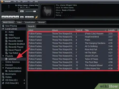 Imagen titulada Create a Playlist in Winamp Step 6