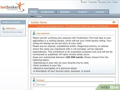 Imagen titulada Earn Money Writing for Textbroker.com Step 4