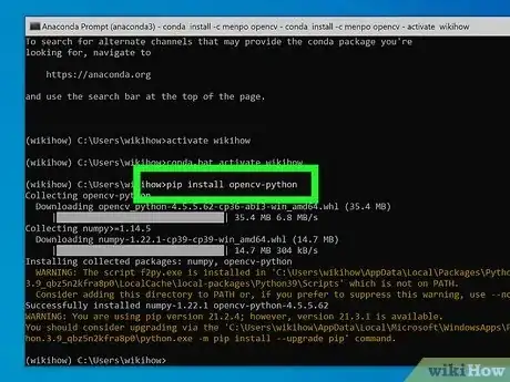 Imagen titulada Install Opencv in Anaconda Step 21