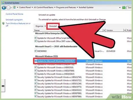 Imagen titulada Uninstall All Windows Updates Step 5