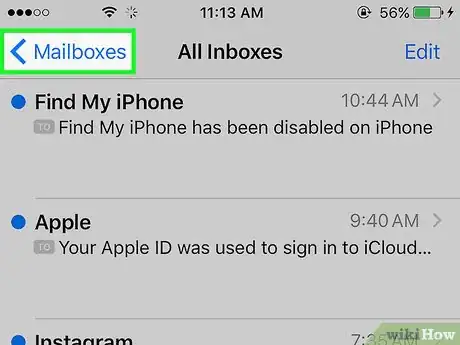 Imagen titulada View Archived Emails on iPhone Step 5
