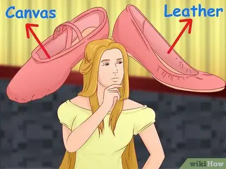 Imagen titulada Choose Ballet Slippers Step 1