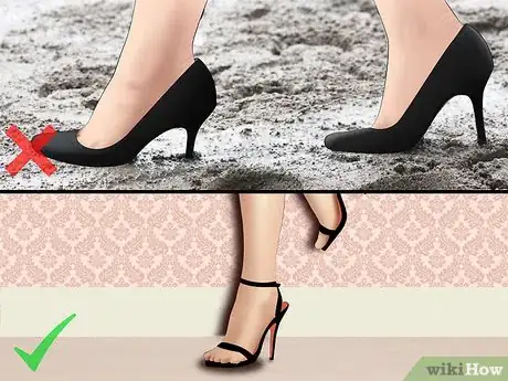 Imagen titulada Feel Comfortable in High Heels Step 8