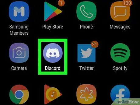 Imagen titulada Invite People to a Discord Server on Android Step 1