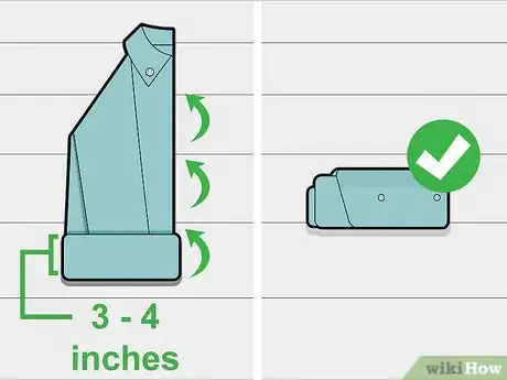 Imagen titulada Fold Long Sleeve Shirts Step 20