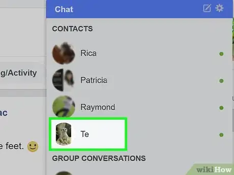 Imagen titulada Use Facebook Chat Step 3