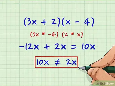 Imagen titulada Factor Second Degree Polynomials (Quadratic Equations) Step 10