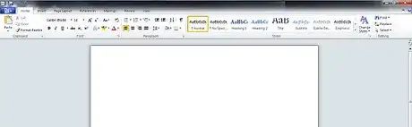 Imagen titulada Open a New Document in Microsoft Office Word 2010 Step 5