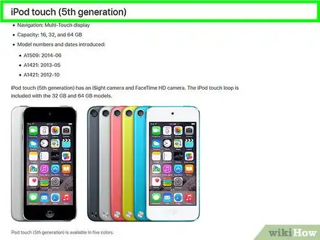 Imagen titulada Check Your iPod's Generation Step 3