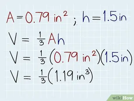 Imagen titulada Calculate the Volume of a Cone Step 4