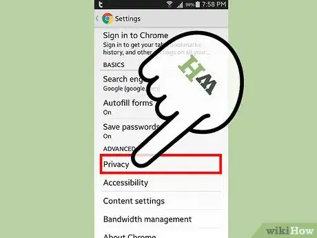 Imagen titulada Delete History on Android Device Step 9
