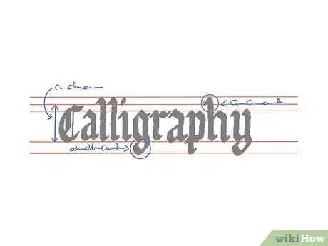 Imagen titulada Write in Gothic Calligraphy Step 2