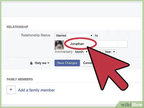 Imagen titulada Change Your Relationship Status on Facebook Step 13