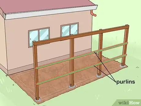 Imagen titulada Add a Lean To Onto a Shed Step 15