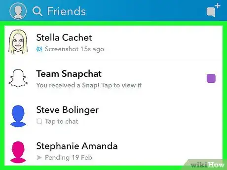Imagen titulada Know if Someone Is Online on Snapchat Step 9