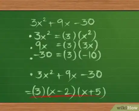 Imagen titulada Factor Trinomials Step 7