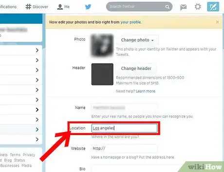 Imagen titulada Edit Your Profile Settings on Twitter Step 8