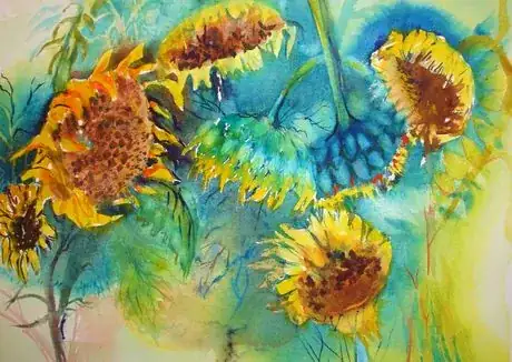 Imagen titulada Seven sunflowers