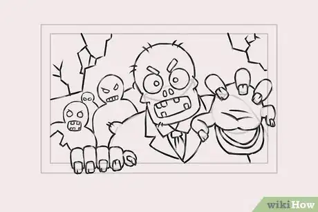 Imagen titulada Draw Zombies Step 8