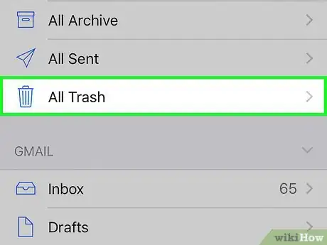 Imagen titulada Empty Trash on an iPhone Step 3