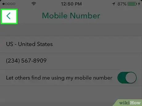 Imagen titulada Change Your Phone Number in Snapchat Step 10