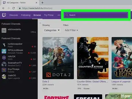 Imagen titulada Watch Multiple Twitch Streams at One Time on PC or Mac Step 2