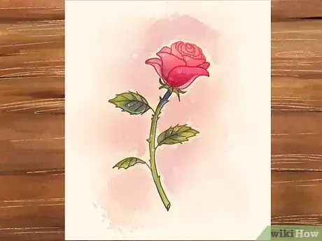 Imagen titulada Draw a Rose Step 30