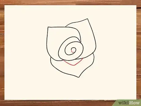 Imagen titulada Draw a Rose Step 15