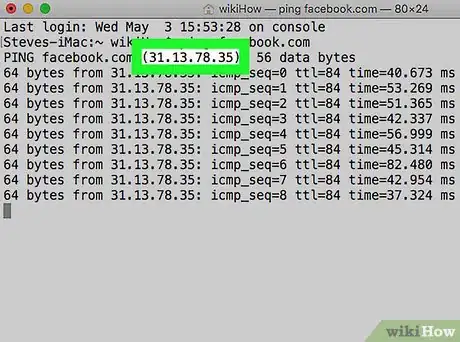 Imagen titulada Find IP Address of Facebook Step 10