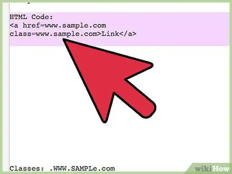 Imagen titulada Hide a Link in HTML Step 8