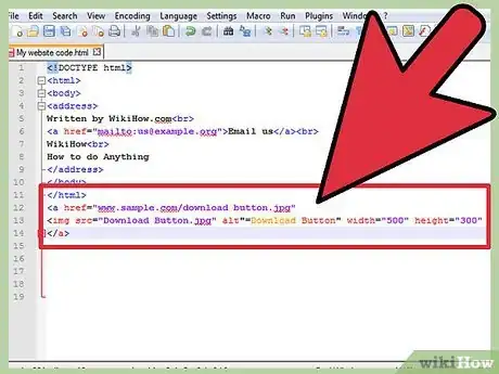 Imagen titulada Create a Download Button Step 10