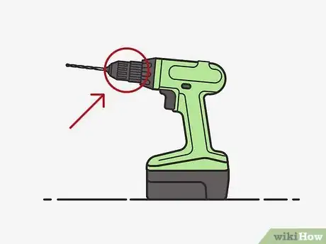 Imagen titulada Remove a Drill Bit Step 01