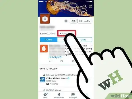 Imagen titulada Remove Followers on Twitter Step 3